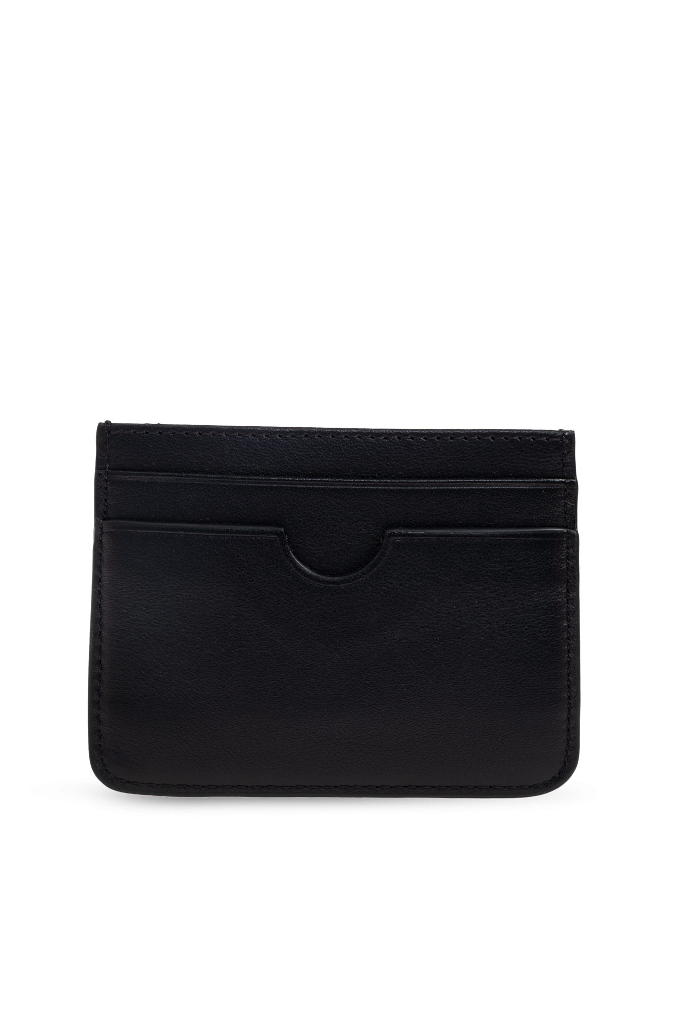 Black Card holder with logo Ami Alexandre Mattiussi - Vitkac AS